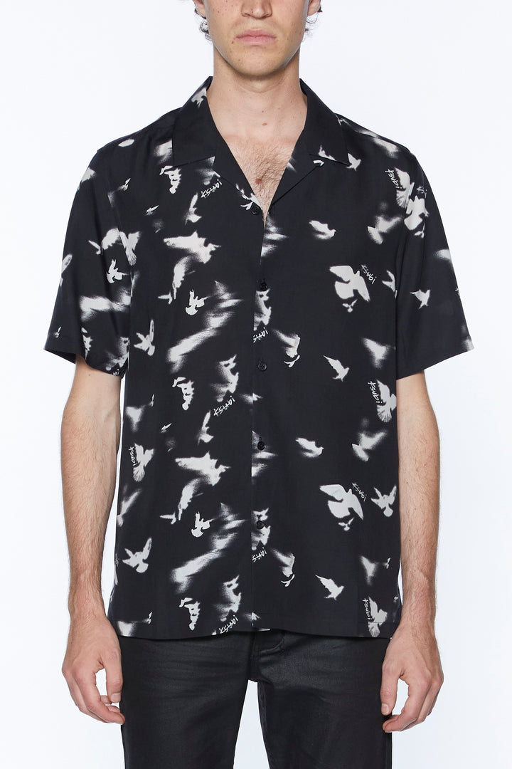 KSUBI flight resort ss shirt - black