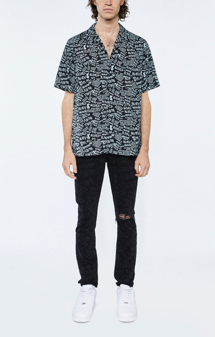 KSUBI heroism ss shirt - black