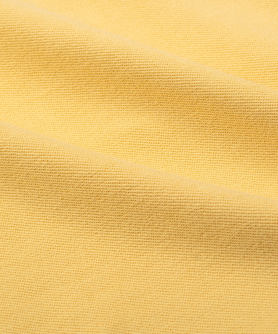 Paper Planes Reverse Terry Half Zip - Yellow