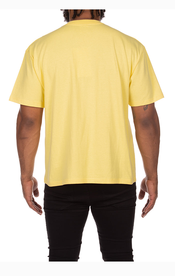 Billionaire Boys Club bb crawler s/s knit (cropped fit) - sunshine