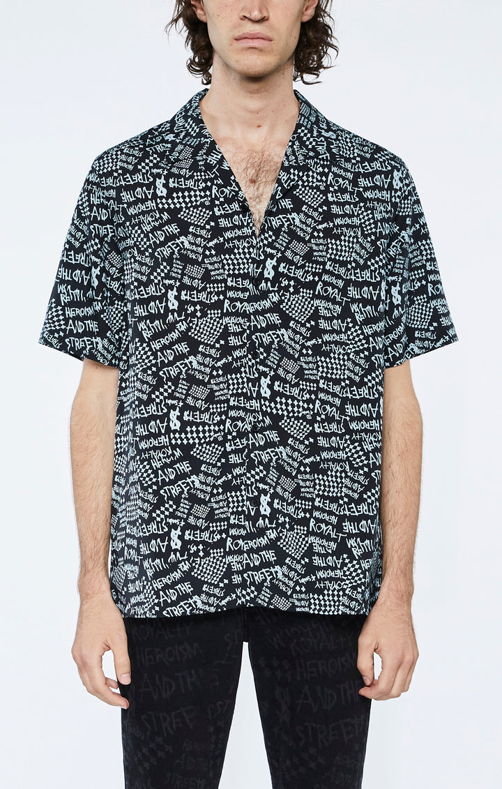 KSUBI heroism ss shirt - black