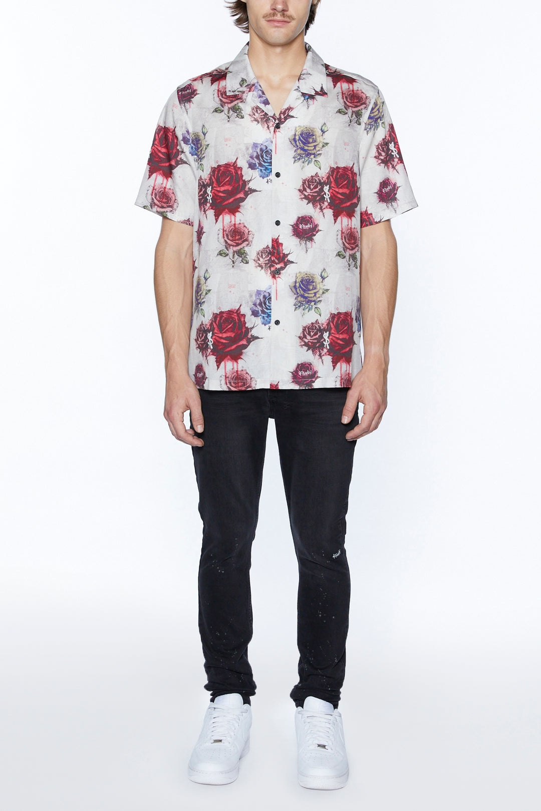 KSUBI graff rose resort ss shirt multi - assorted