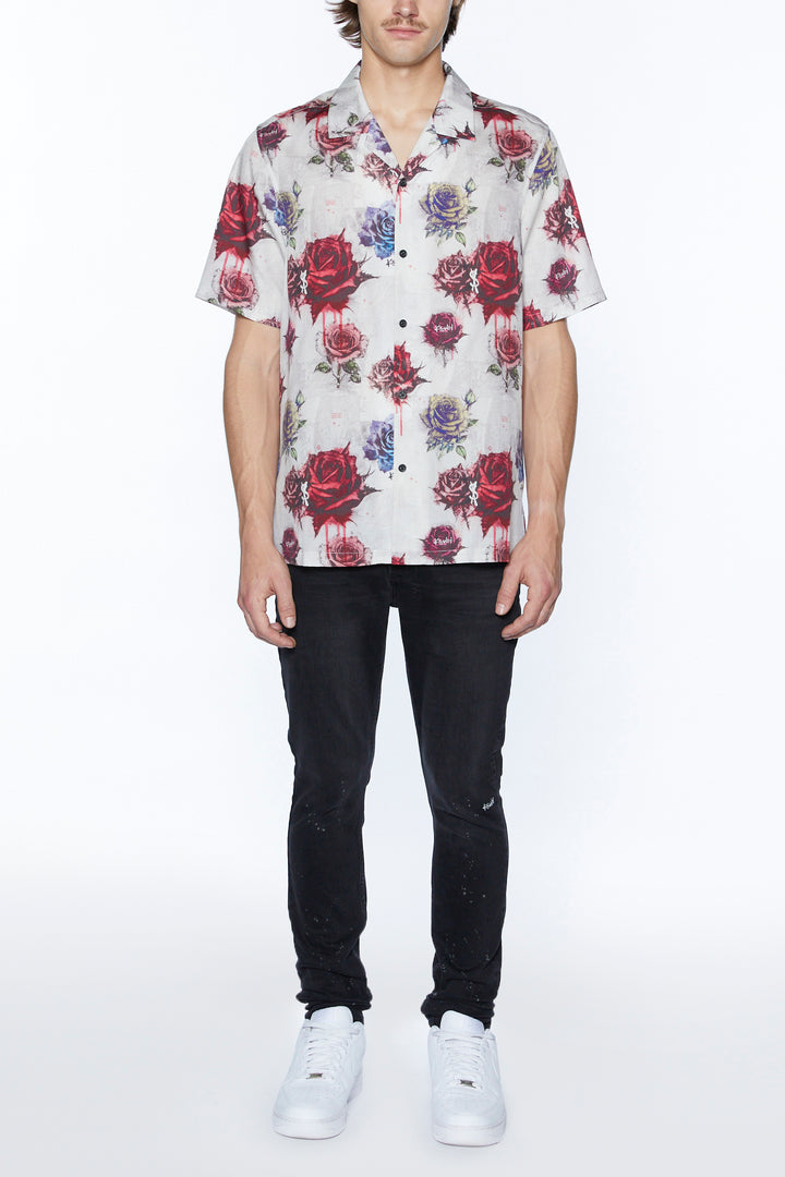KSUBI graff rose resort ss shirt multi - assorted