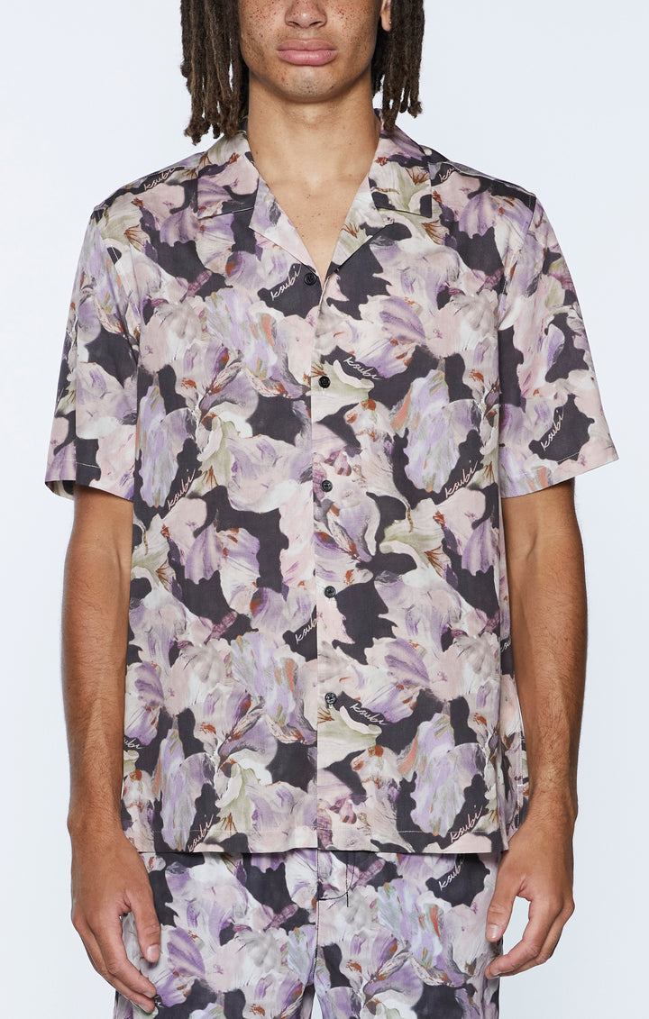 KSUBI painted resort ss shirt - multi