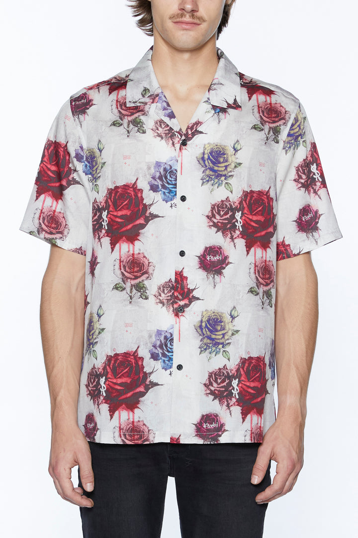 KSUBI graff rose resort ss shirt multi - assorted