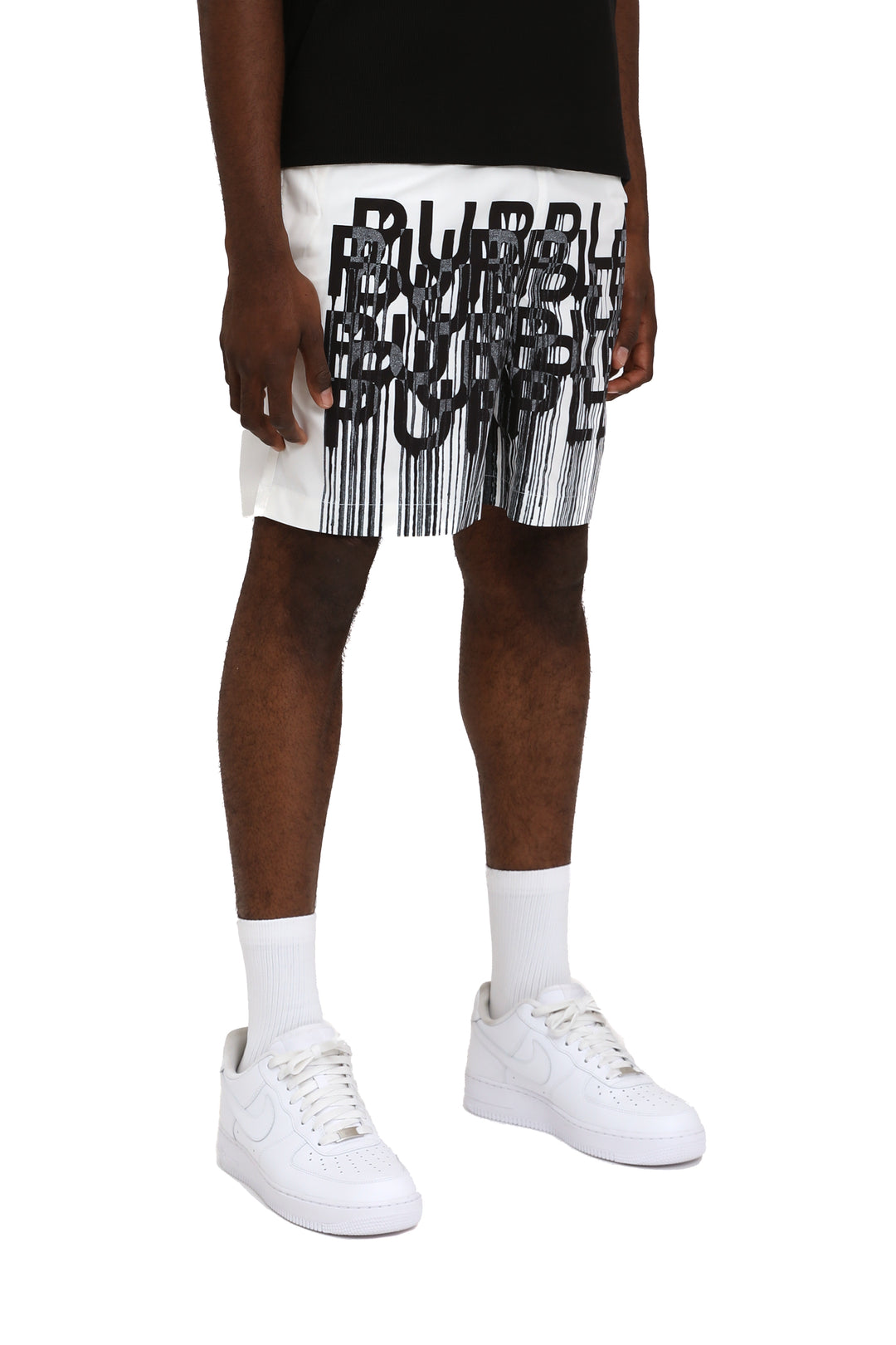 Purple Brand P504 White PBWD325 All Round Shorts - White