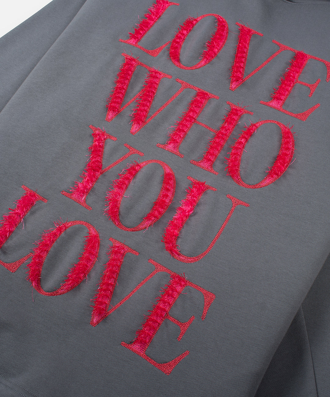 Paper Planes Love Who You Love Hoodie - Washed Black