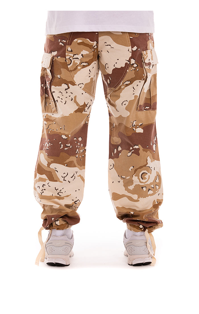 ICECREAM fatigue cargo pants - fog