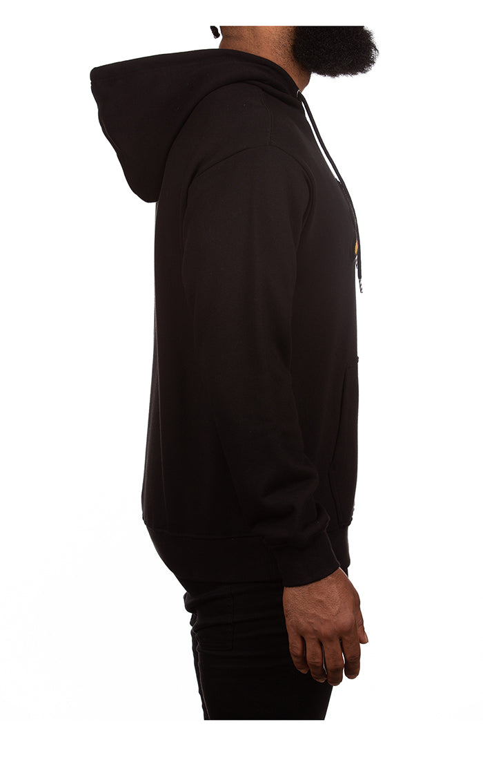 ICECREAM dawg l/s hoodie - black