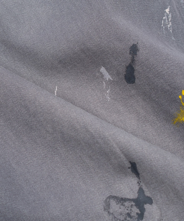 Paper Planes Splatter Tapered Pant - Grey