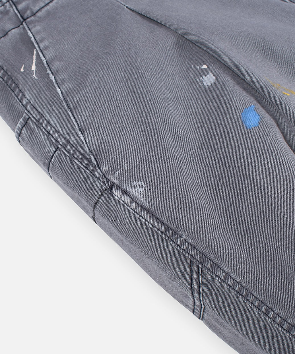 Paper Planes Splatter Tapered Pant - Grey