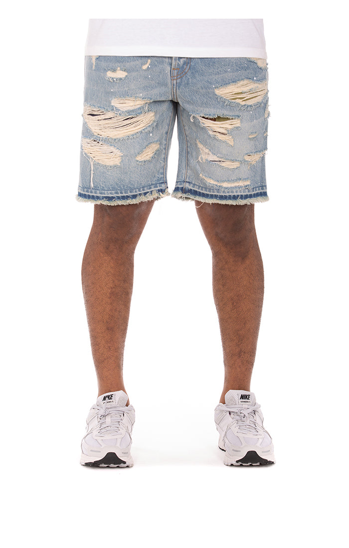 Billionaire Boys Club bb chronos jean shorts - comet