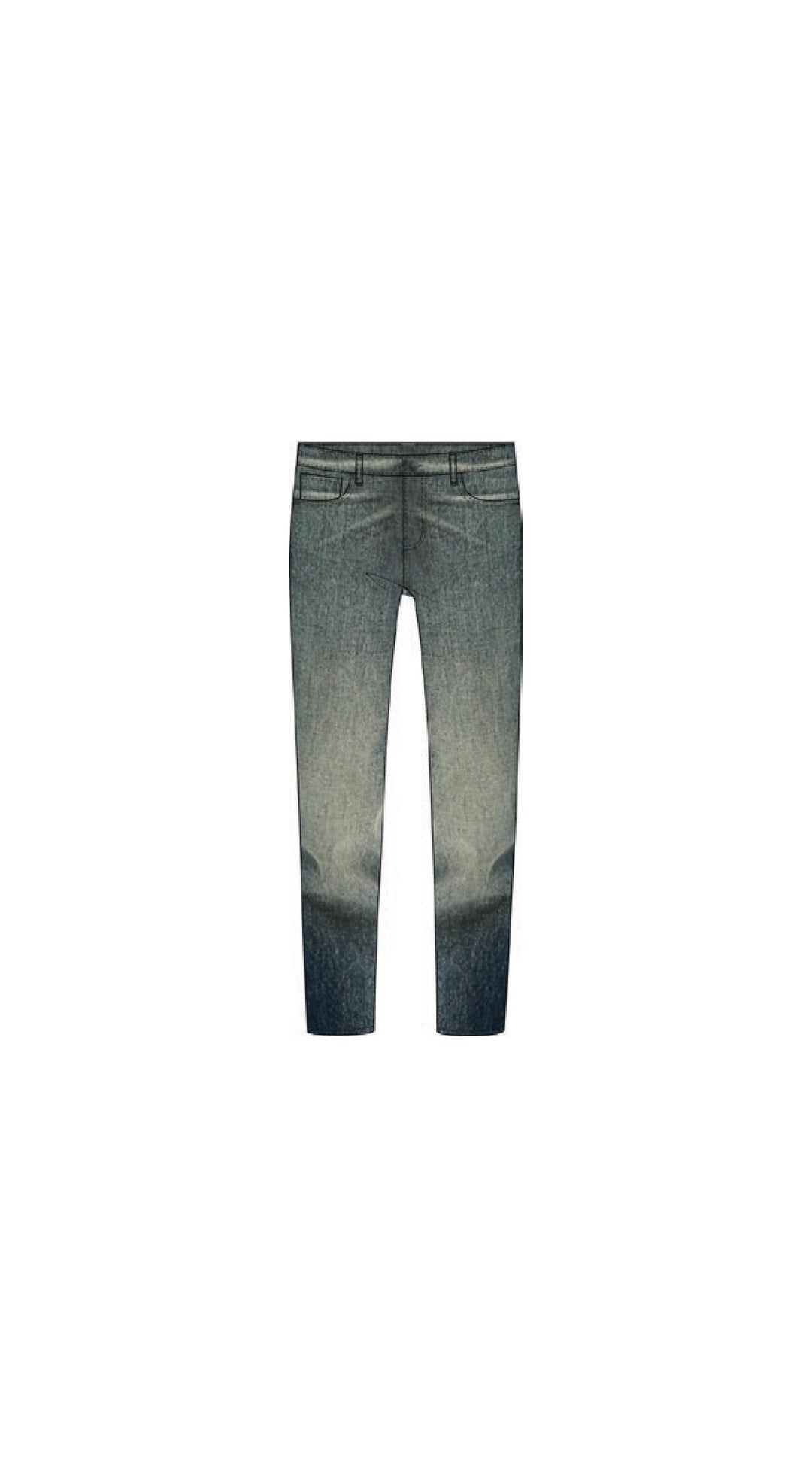 Purple Brand P001 Dark Indigo SDTE424 Skinny Coated Dark Tempest - Dark Indigo