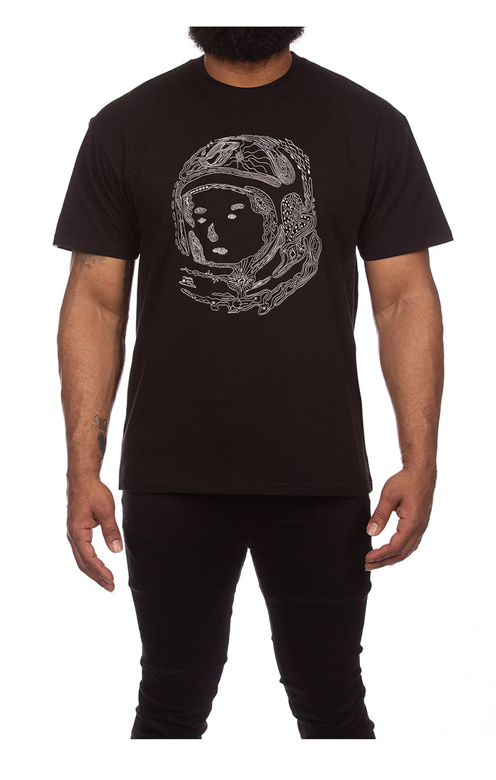 Billionaire Boys Club bb logo ss knit - black