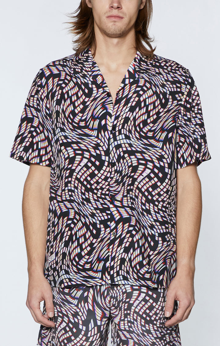 KSUBI rainbow road resort ss shirt - multi