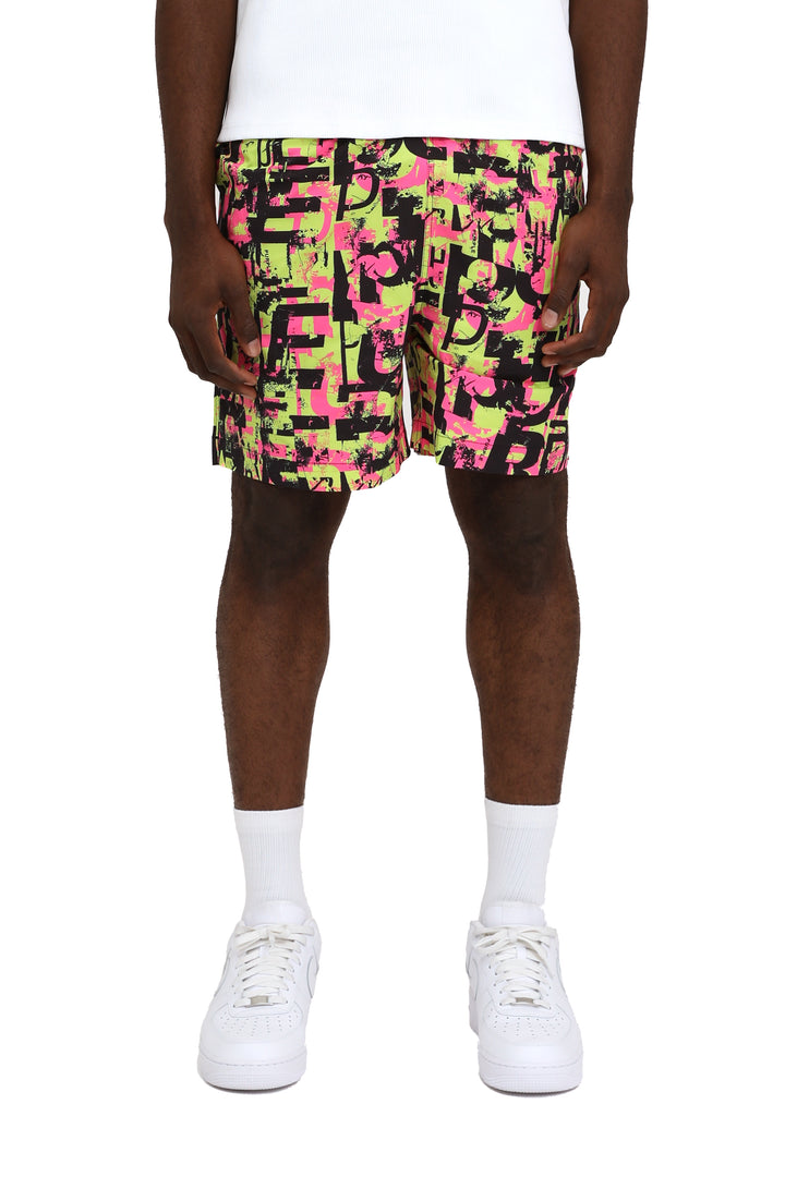 Purple Brand P504 Multi PPLA325 All Round Shorts - Multi
