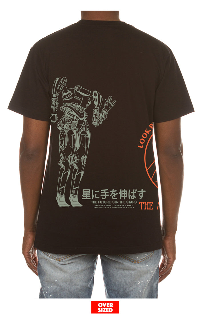 Billionaire Boys Club bb human ss tee (oversized fit) - black