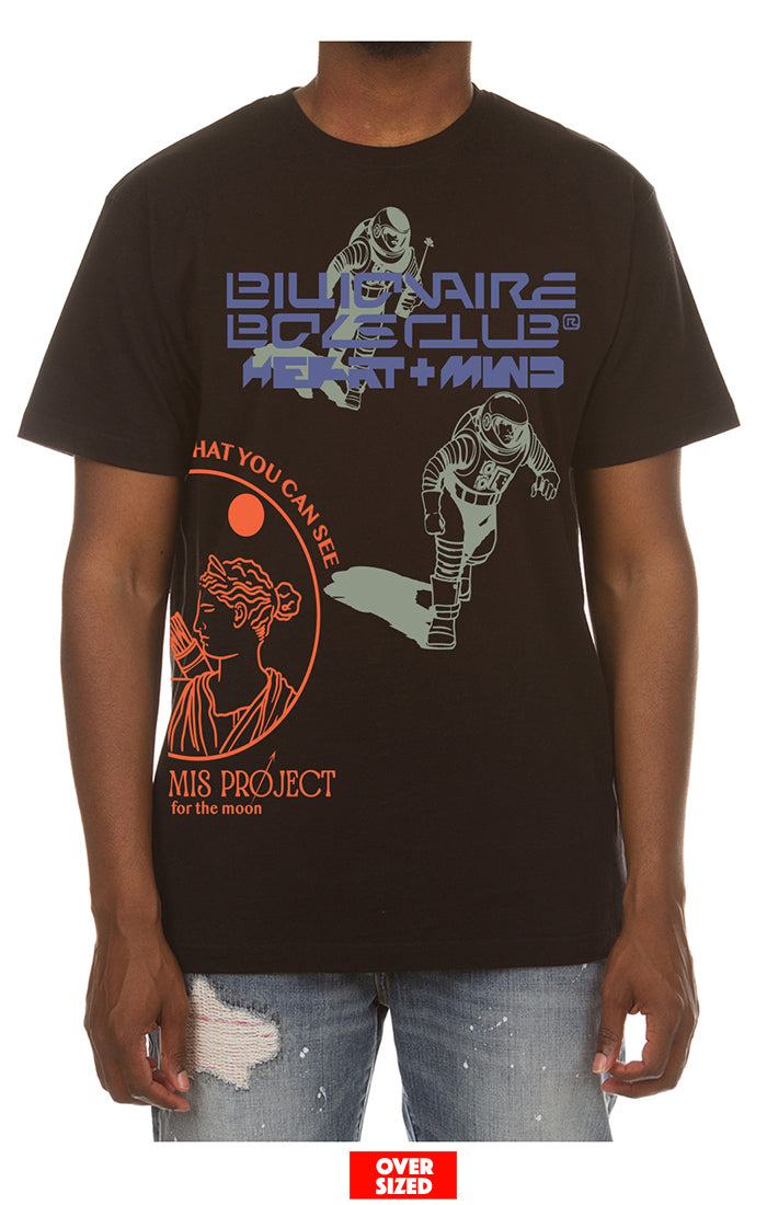 Billionaire Boys Club bb human ss tee (oversized fit) - black