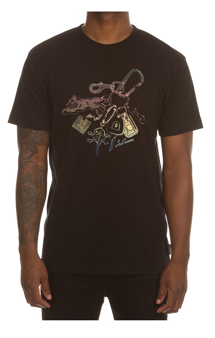 ICECREAM the range ss tee - black