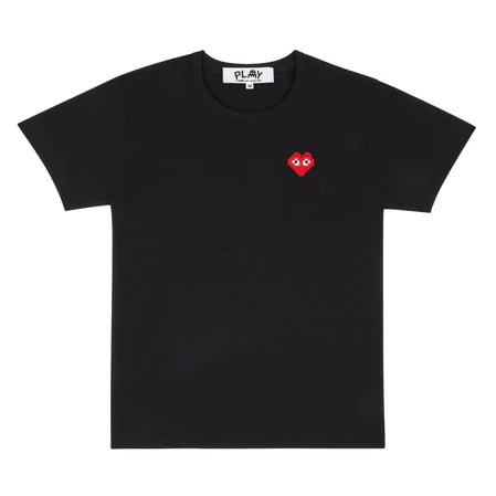 COMME DES GARCONS PLAY x the Artist Invader T-Shirt - Black - AZ-T322-051-1