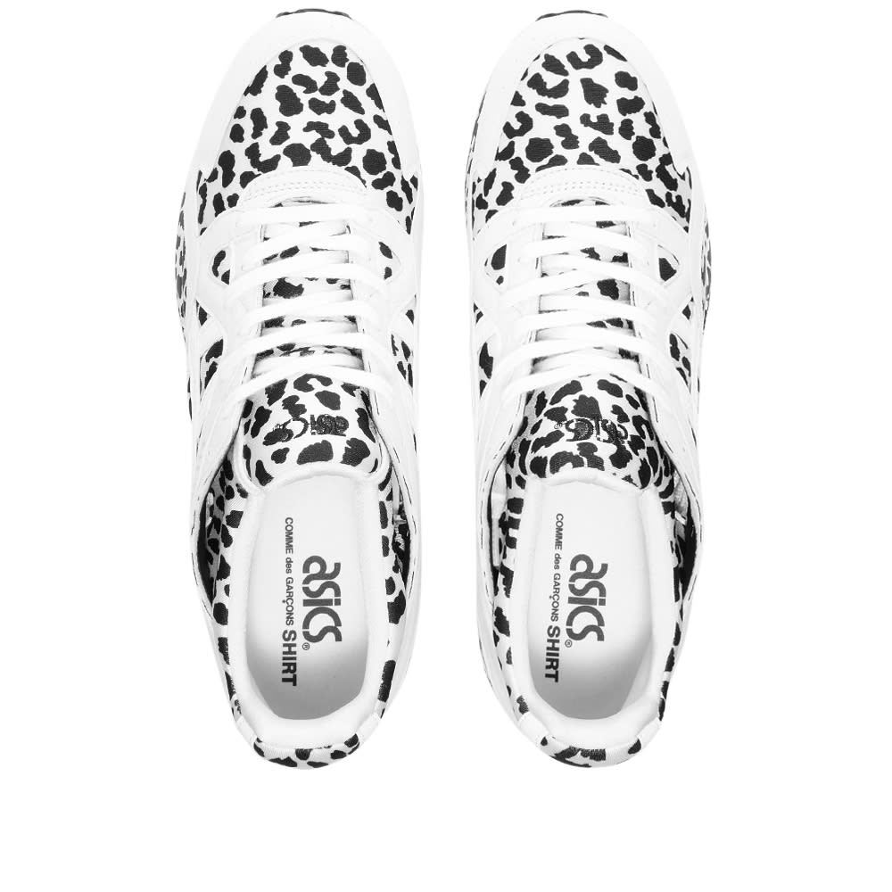 COMME DES GARÇONS SHIRT X ASICS GEL-LYTE V LEOPARD - White