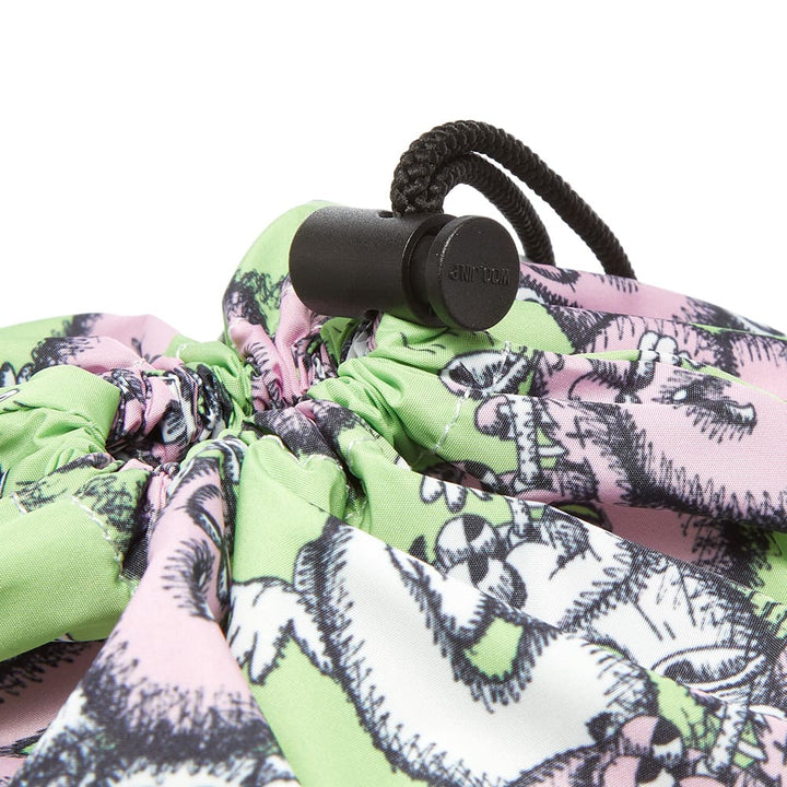 Comme Des Garçons SHIRT X Kaws Pattern Printed Bag - Green & Pink