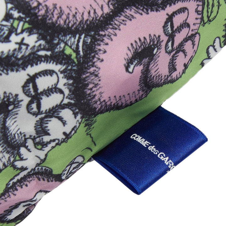 Comme Des Garçons SHIRT X Kaws Pattern Printed Bag - Green & Pink