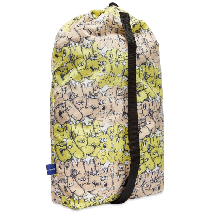 Comme Des Garçons SHIRT X Kaws Pattern Printed Bag - Yellow