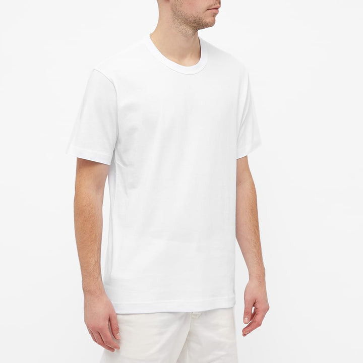 Comme Des Garçons SHIRT Small Logo Back T-Shirt - White