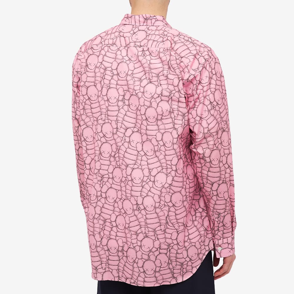 Comme Des Garçons SHIRT X Kaws Print Cotton Poplin Shirt - Print B