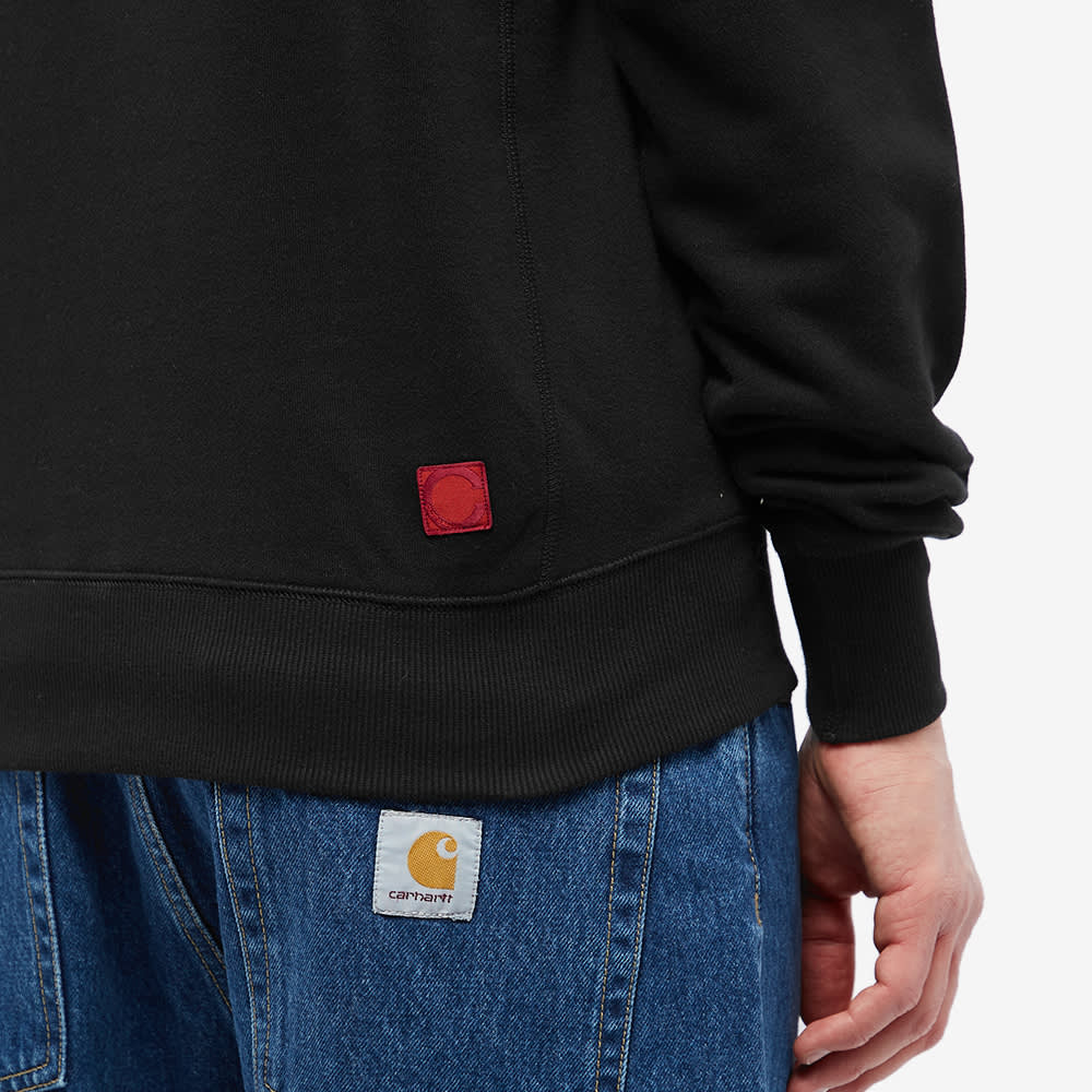 CLOT LOGO FABRIC PATCH SWEATSHIRT - BLACK