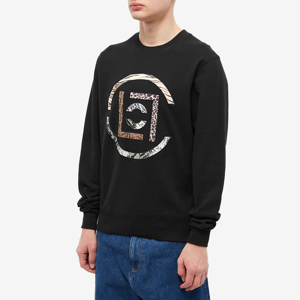 CLOT LOGO FABRIC PATCH SWEATSHIRT - BLACK