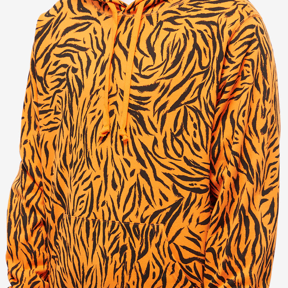 CLOT TIGER STRIPE HOODIE - ORANGE