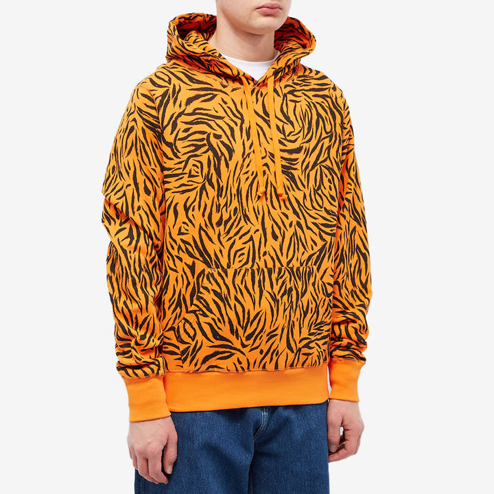 CLOT TIGER STRIPE HOODIE - ORANGE