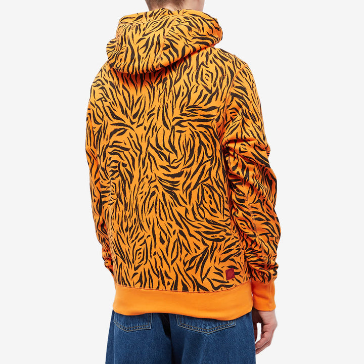 CLOT TIGER STRIPE HOODIE - ORANGE