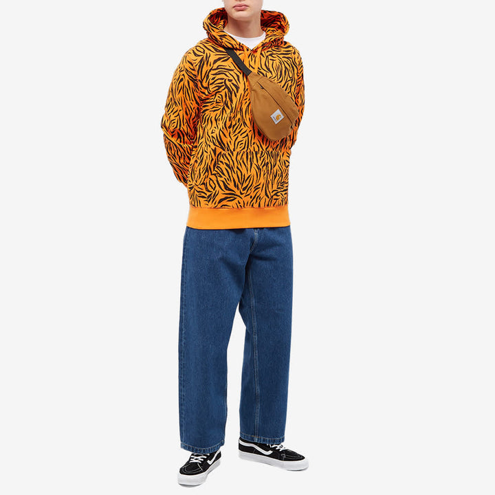 CLOT TIGER STRIPE HOODIE - ORANGE