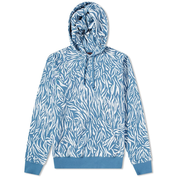 CLOT TIGER STRIPE HOODIE - NAVY