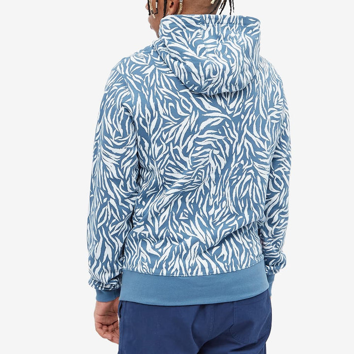 CLOT TIGER STRIPE HOODIE - NAVY
