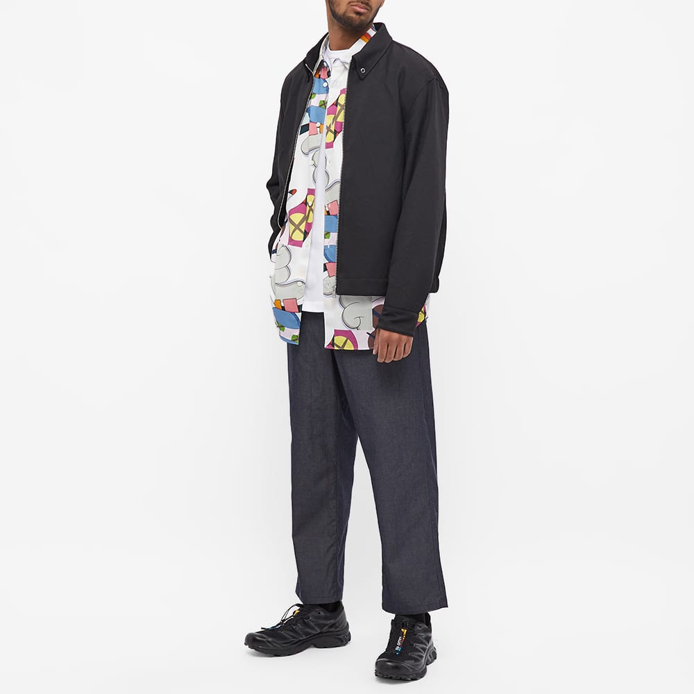 Comme Des Garçons SHIRT X Kaws Print Cotton Poplin Shirt - Print I
