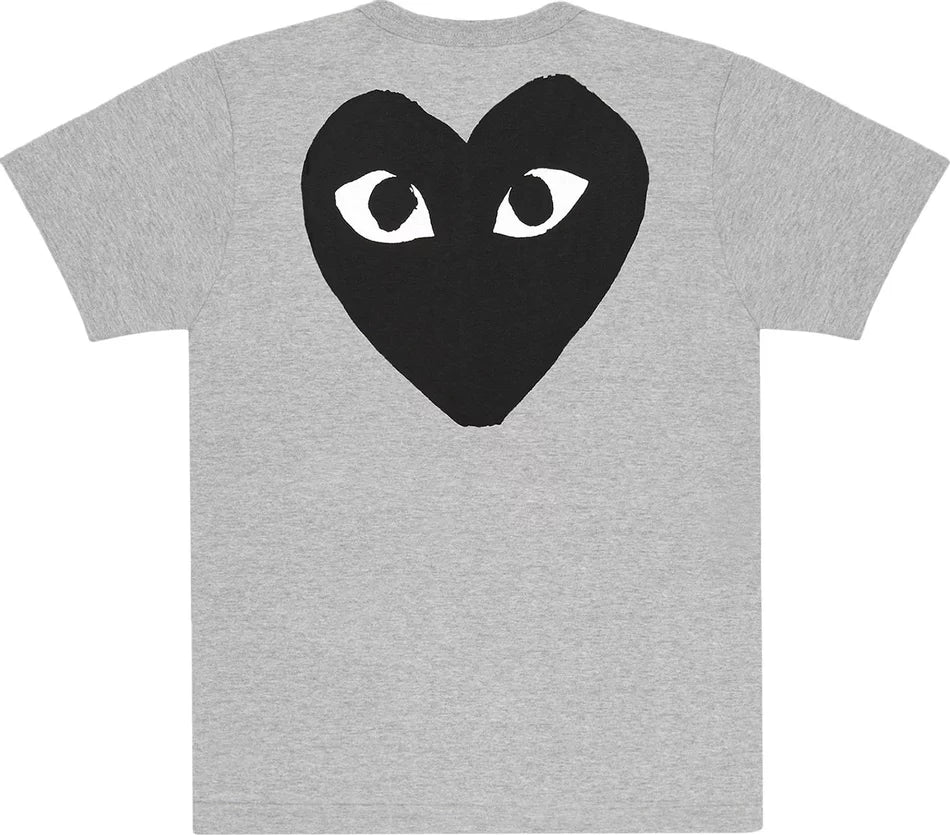 COMME DES GARCONS PLAY T-Shirt - Grey - AZ-T072-051-1