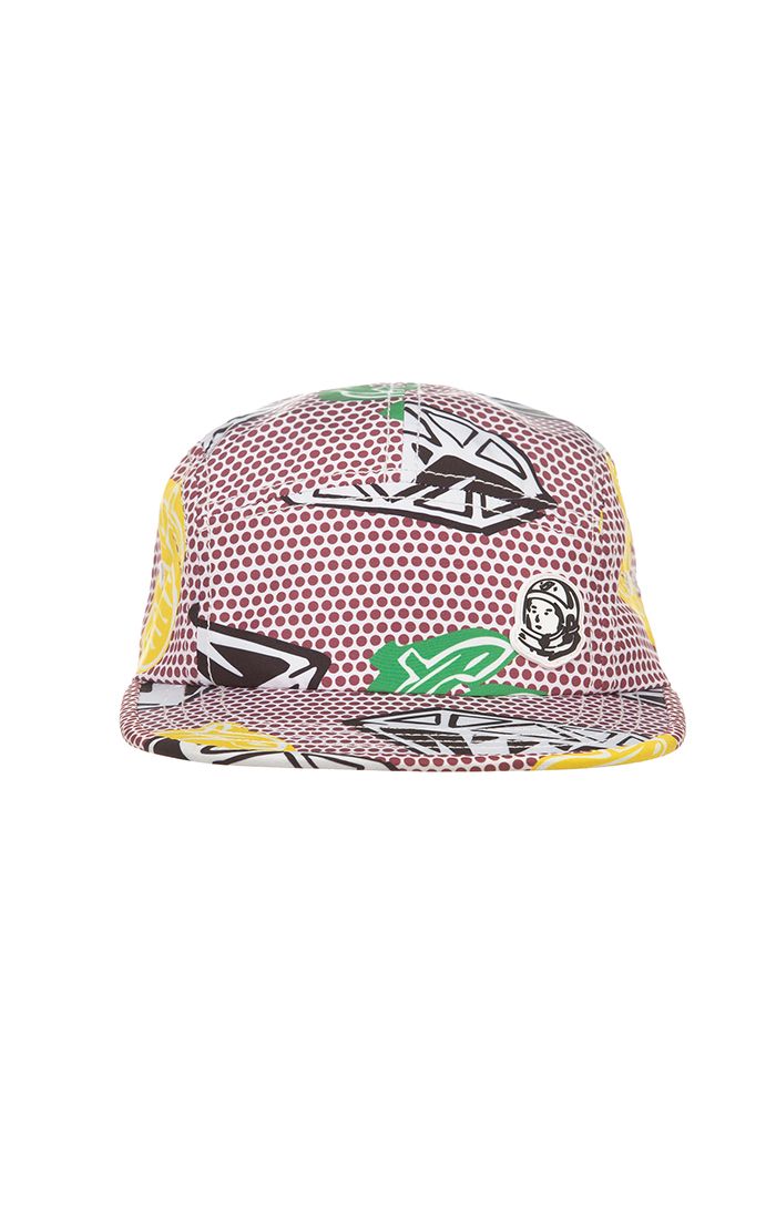 Billionaire Boys Club bb spotted diamond panel hat - White