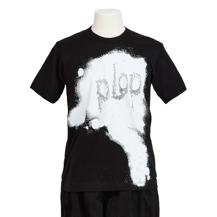Comme Des Garçons SHIRT x Christian Marclay Print E T-Shirt - Black