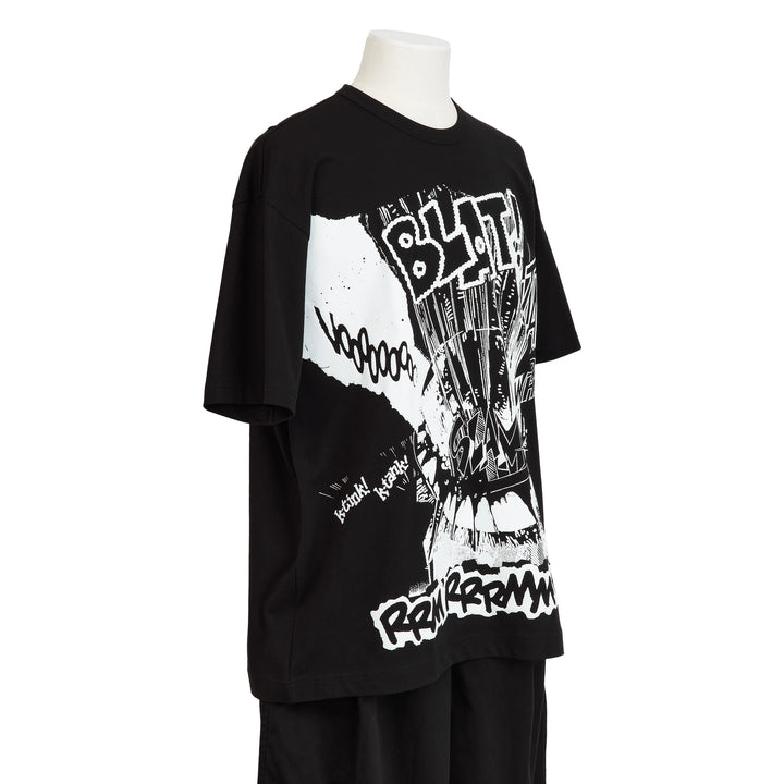Comme Des Garçons SHIRT x Christian Marclay Print A Oversized T-Shirt - Black