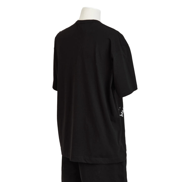 Comme Des Garçons SHIRT x Christian Marclay Print A Oversized T-Shirt - Black