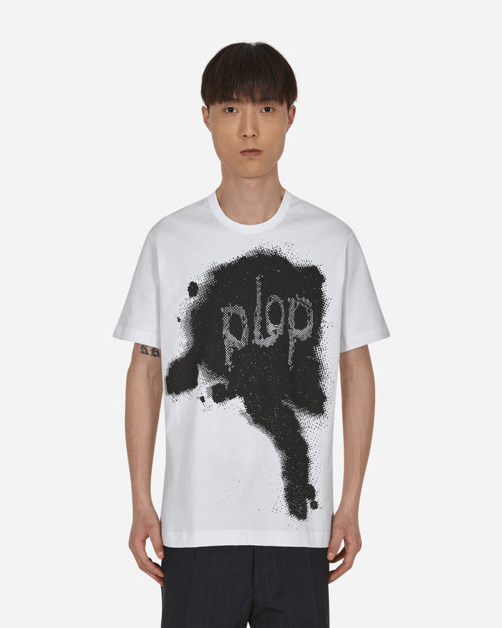 Comme Des Garçons SHIRT x Christian Marclay Print E T-Shirt - White