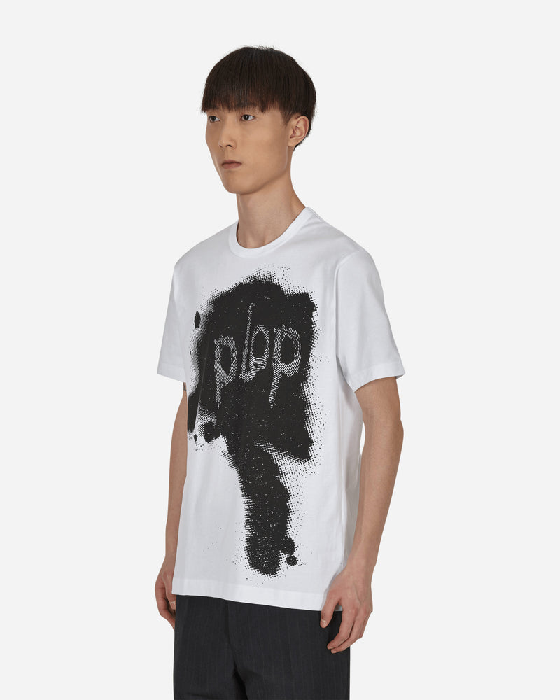 Comme Des Garçons SHIRT x Christian Marclay Print E T-Shirt - White