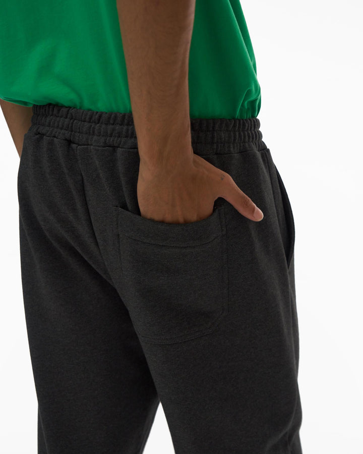 Helmut Lang Mens Box Logo Jogger - Dark Heather