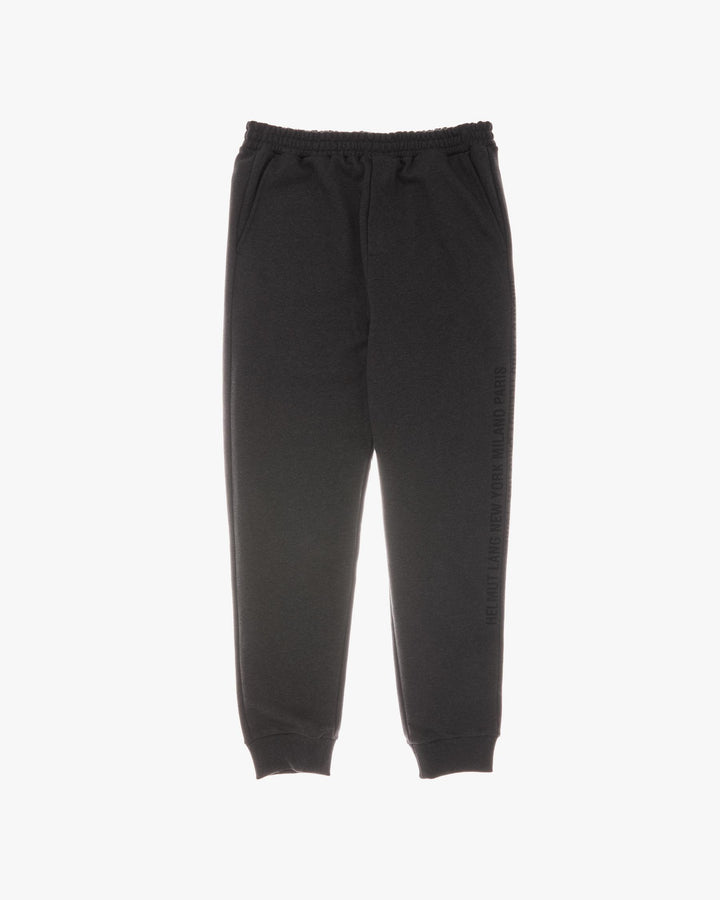 Helmut Lang Mens Box Logo Jogger - Dark Heather