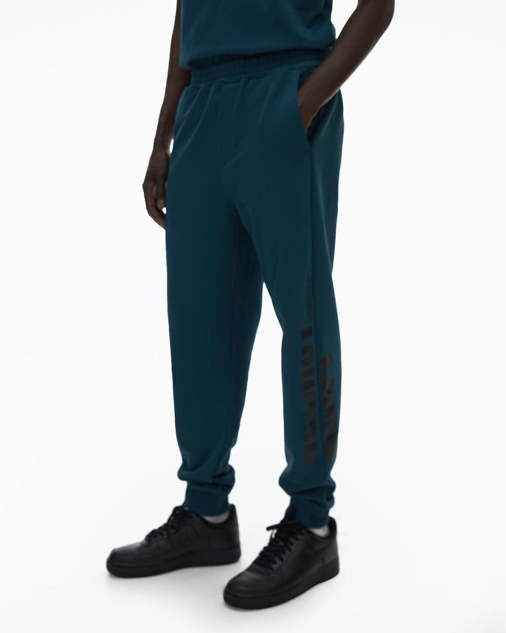 Helmut Lang Mens Micro-Mix Jogger - Neptune