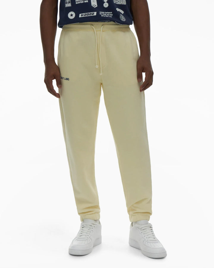 Helmut Lang Trapunto Jogger - Custard